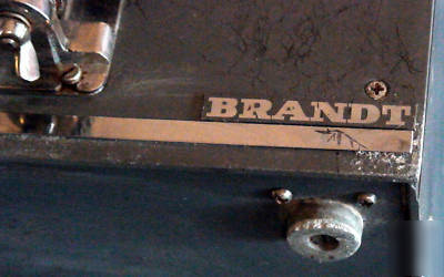 Vtg.brandt banks automatic cashier change machine exec.