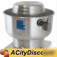 Upblast restaurant range hood exhaust fan 1/2HP 1925CFM