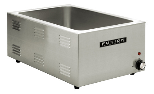 Versatile 22QT stainless countertop dump food warmer