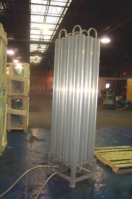 12 tube 6 loop all aluminum heat exchanger liquid flow