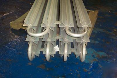 12 tube 6 loop all aluminum heat exchanger liquid flow