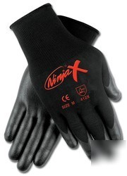 1 pair large ninjaÂ® polymer coated cut-resistant glove