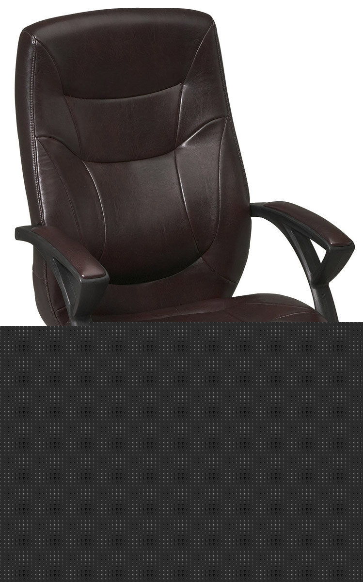 Deluxe leather high back executive manager office chair