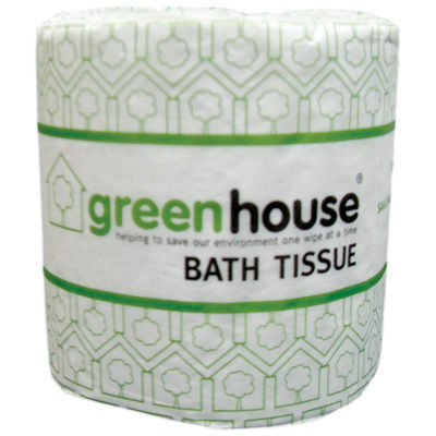 Greenhouse environmental bathroom tissue 2 ply 96/rolls