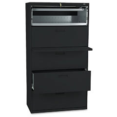 Hon 500 series 36 wide fivedrawer lateral file