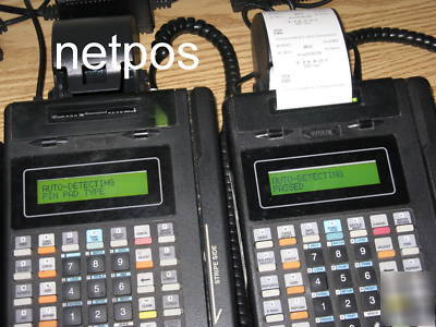 Hypercom credit card terminals T7P-t T7P T1E lot of 3