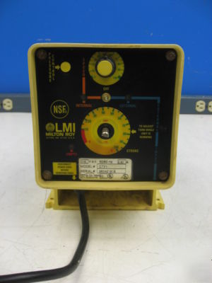 Lmi milton roy C731-20 metering pump