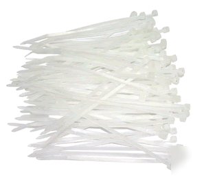 Natural nylon cable ties zip ties, 6