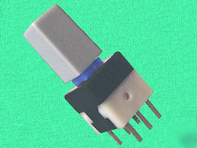 (10) dpdt pb switch - - latching push-on / push-off
