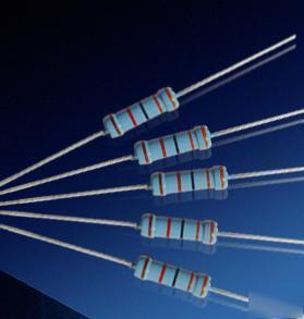 500 x metal film resistor 1% 0.25W - full range kit 