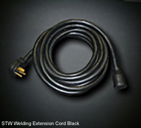 50FT 50A 8/3 stw welding ext cord w/right angle plug 
