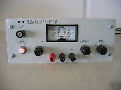 Agilent / hp 6289A power supply 40V 1.5A 