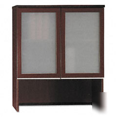 Bookcase hutchw glass DOORS3534X1538X4318CY