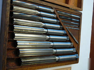 Cleveland twist drill co. reamers with case