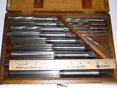 Cleveland twist drill co. reamers with case