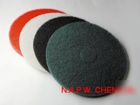 Floor pads black strip 17