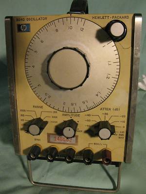 Hp 204D sine wave oscillator