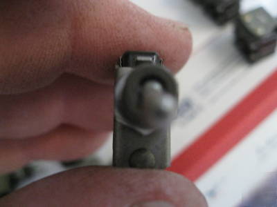 Micro toggle toggle switch vintage nos mini 50S tiny