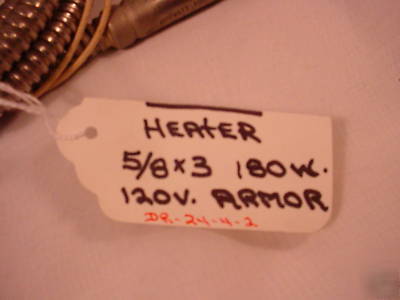 New 2 - armor hotwatt 180 w 120V- SC62-3 - 5/8 x 3 inch- 