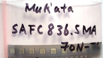 New SAFC836.5MA70N-tc murata 836.5MHZ saw qty-14