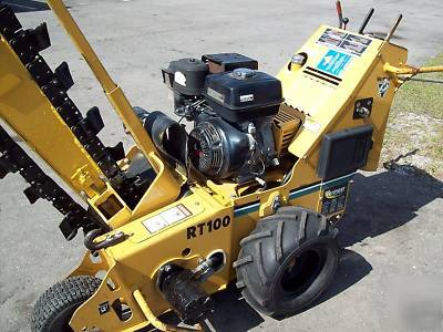Vermeer RT100 trencher,30
