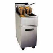 New american range upright deep fat fryer, 35-50#