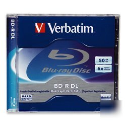 New verbatim 6X bd-r dl media 96911