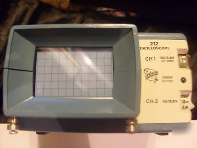 Tektronix oscilloscope 212 portable dual-channel