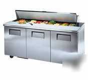 True tssu-72-18| 3 door food unit for sandwich/salad|