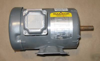 .5 1/2 hp baldor electric motor 3PH 230/460V .5HP