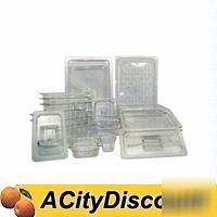 6DZ update 1/6 size polycarbonate solid food pan covers