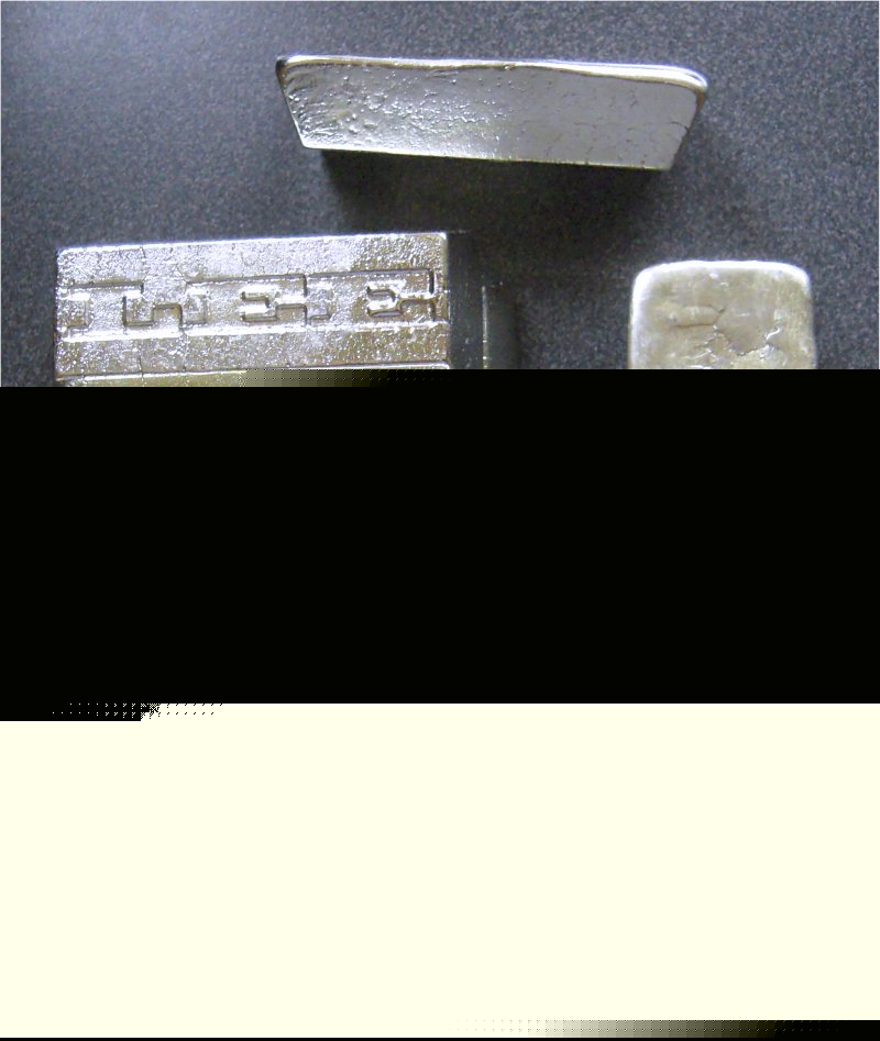 8 ounces tin metal 99.98% bullion ingot - 227+ grams lb