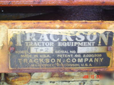 Caterpillar D2 dozer trackson t-2 tractor shovel