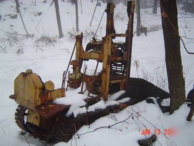 Caterpillar D2 dozer trackson t-2 tractor shovel