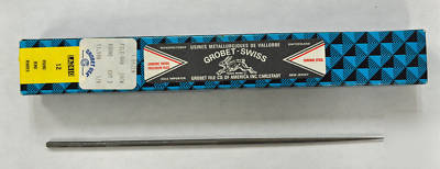 Grobet round needle file #2 cut 31.598 swiss made