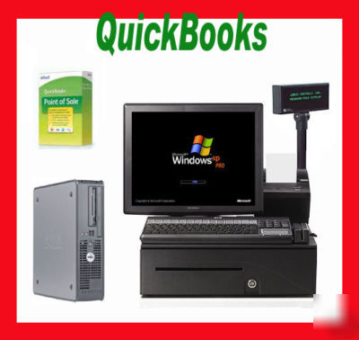 New dell quickbooks pos point of sale 9.0 retail