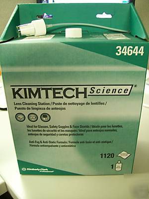 New kimtech science 34644 lens cleaning station qty. X4