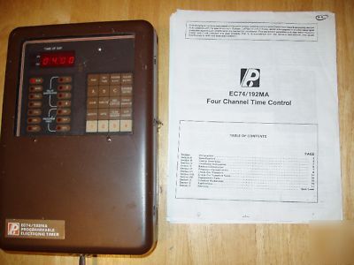 Paragon EC74 four channel programmable time control