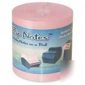Pink - notes dispenser note refill