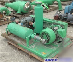 Used- roots vacuum conveying system consisting of: (1)