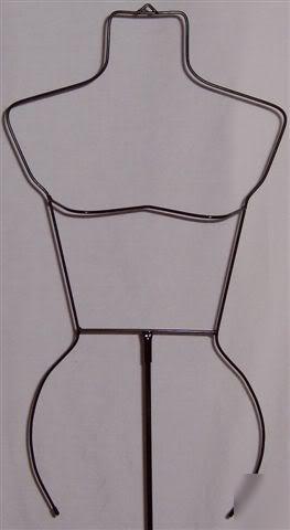 Wire unisex mannequin frame stand hang ebay pictures