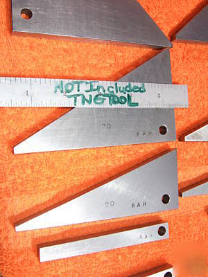 Angle blocks flat 15TOOLMAKER machinist precise ground 