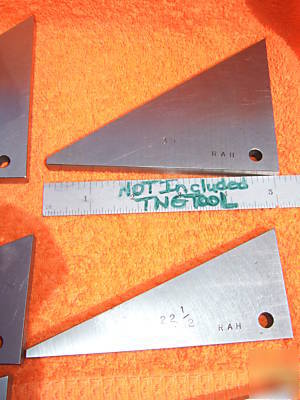 Angle blocks flat 15TOOLMAKER machinist precise ground 