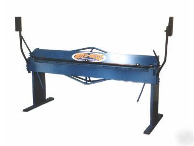 Boyd built 16 gauge 8' straight sheet metal brake