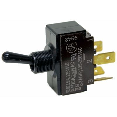 Dpst 15 amp toggle switch 11-2340