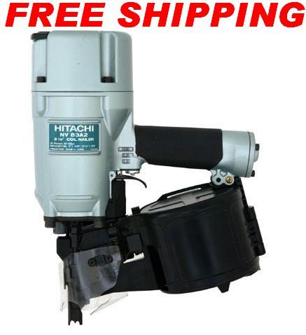 Hitachi NV83A2 round head coil nailer lightweight 2008