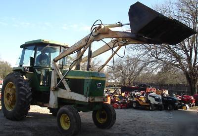 John deere 4430 tractor with front-end loader