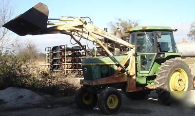 John deere 4430 tractor with front-end loader