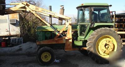 John deere 4430 tractor with front-end loader