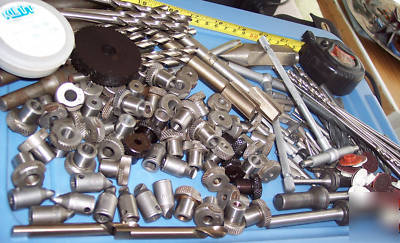 Machinists tool lot counterbores drills kett cleveland 